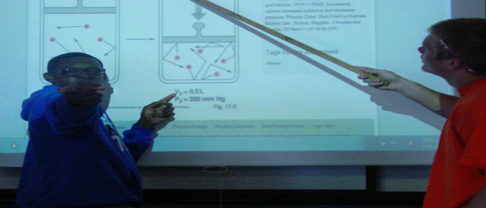 Issaac Marshall and Conner Goodman explain how pressure affects volume of a gas (boyle's law)